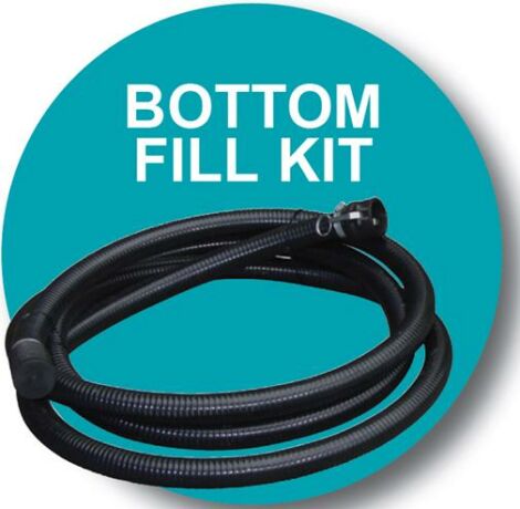 Bottom Fill Kit Supplied with Fire Unit