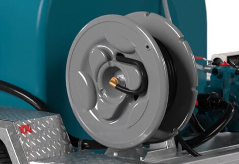 Fire fighting hose and reel