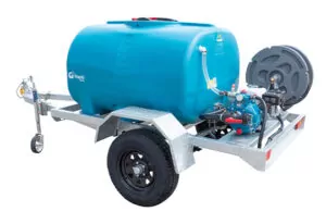 Fire Fighting Water Trailer Single Axle