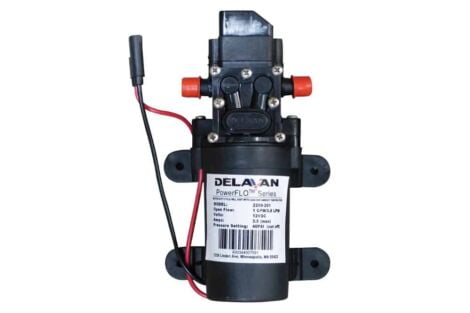 12 volt diaphragm pump Delavan Pump 3.8 litres per minute 40psi