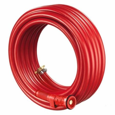 Red PVC 19mm fire fighting hose