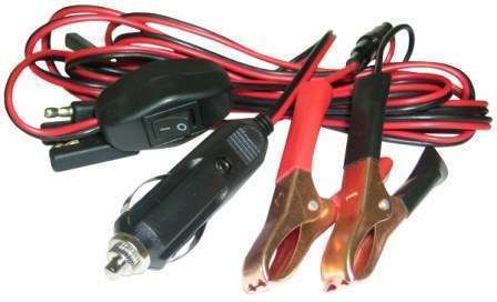 12 volt wire harness kit with clamps