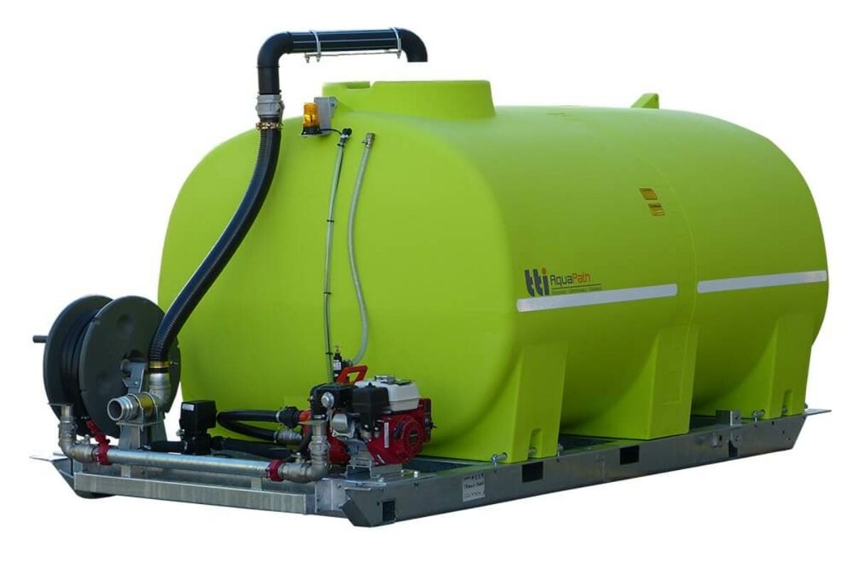 Skid Mounted Water Tank and Pump On Sale Now