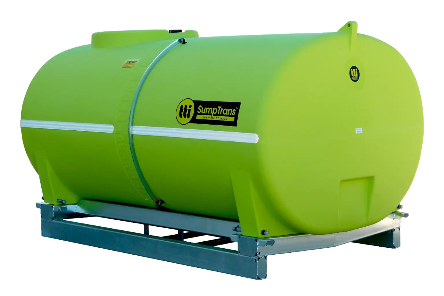 2000L Drainable Water Tank with frame