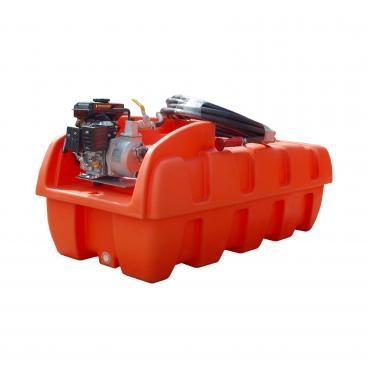 400 Litre Compact Fire Tank with 5.5HP Honda Engine