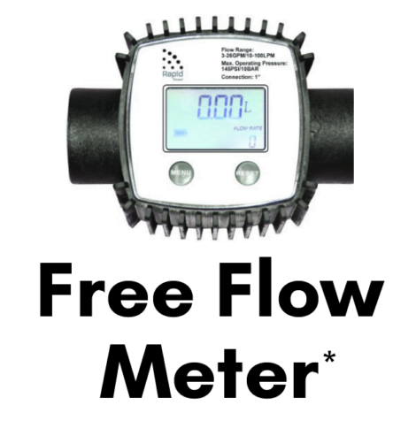 Free diesel flow meter