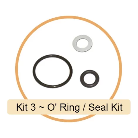 Kit 3 ~ O' Ring Seal Kit FireBug Drip Torch Spare Parts